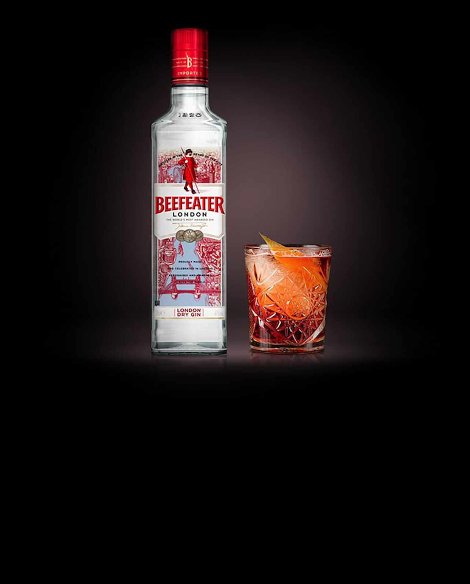 Beefeater Sloe-groni Cocktail